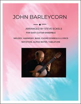 John Barleycorn Guitar and Fretted sheet music cover